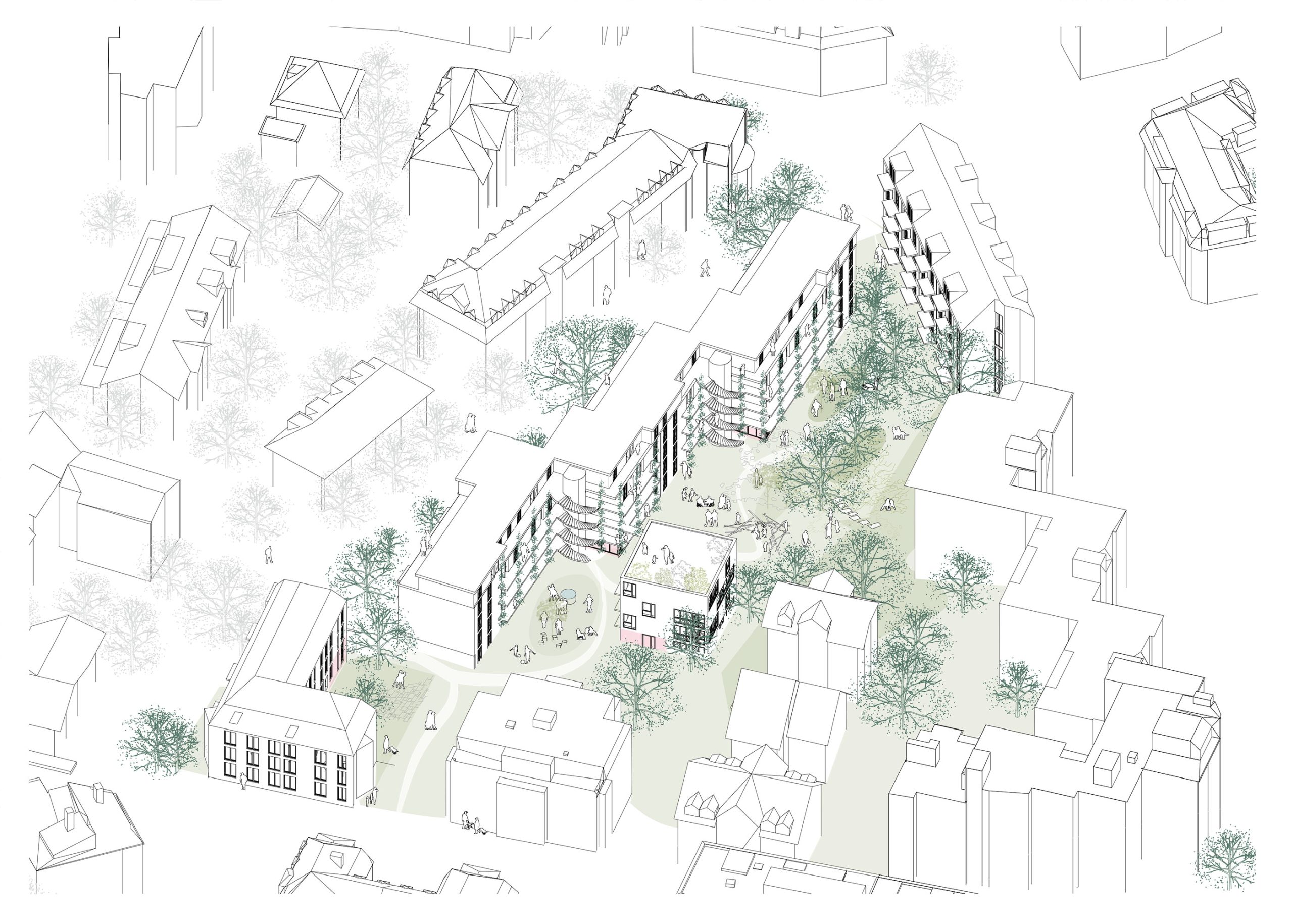 Wettbewerb Siedlung Wibich